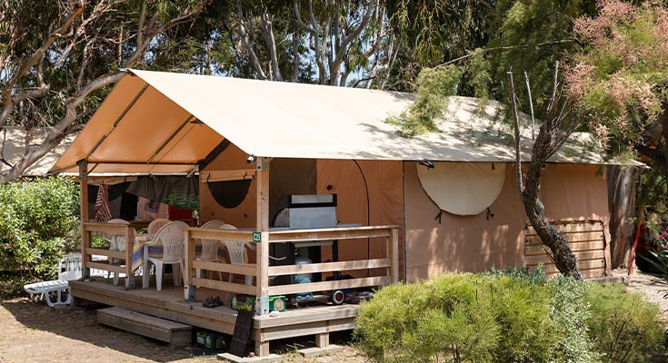 extérieur du Super Lodge